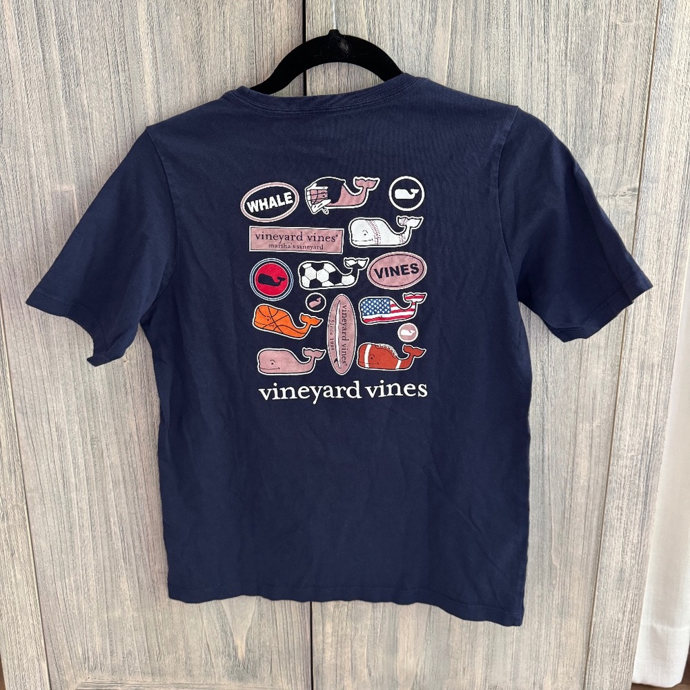 Vineyard Vines Kids Multi Sport Sticker T-Shirt